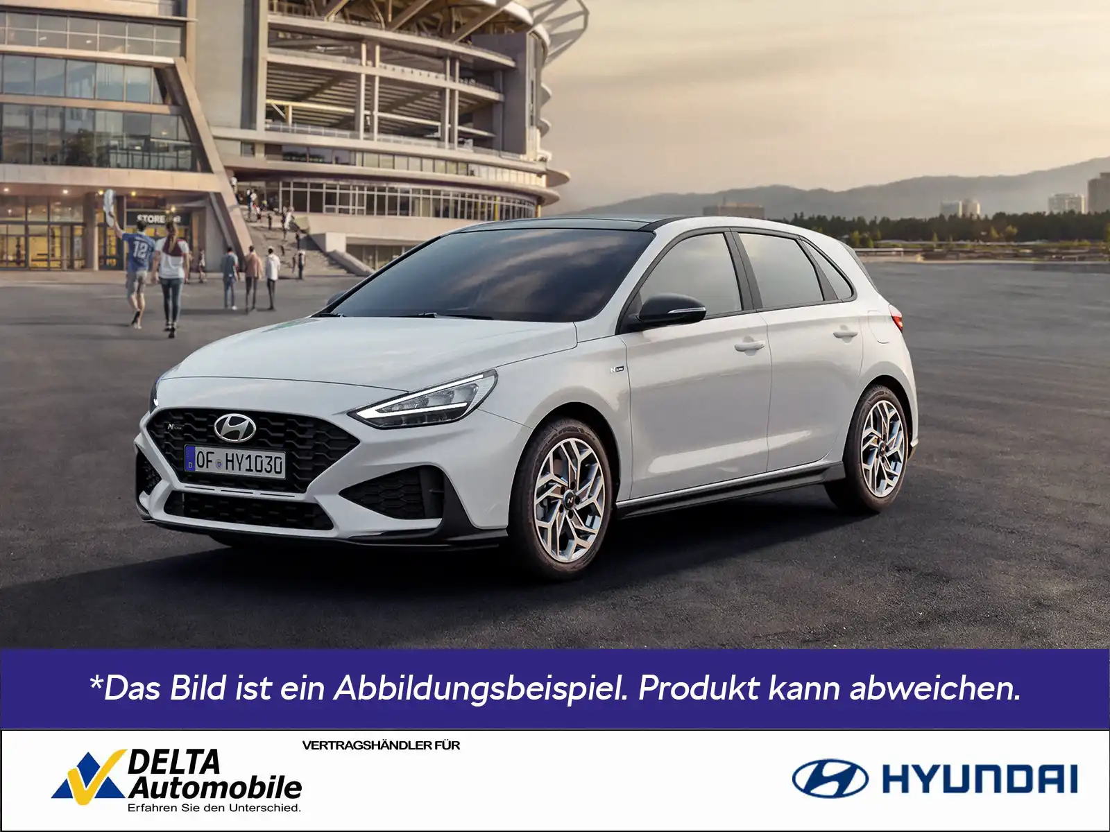Hyundai i30 NLine weiße farbe