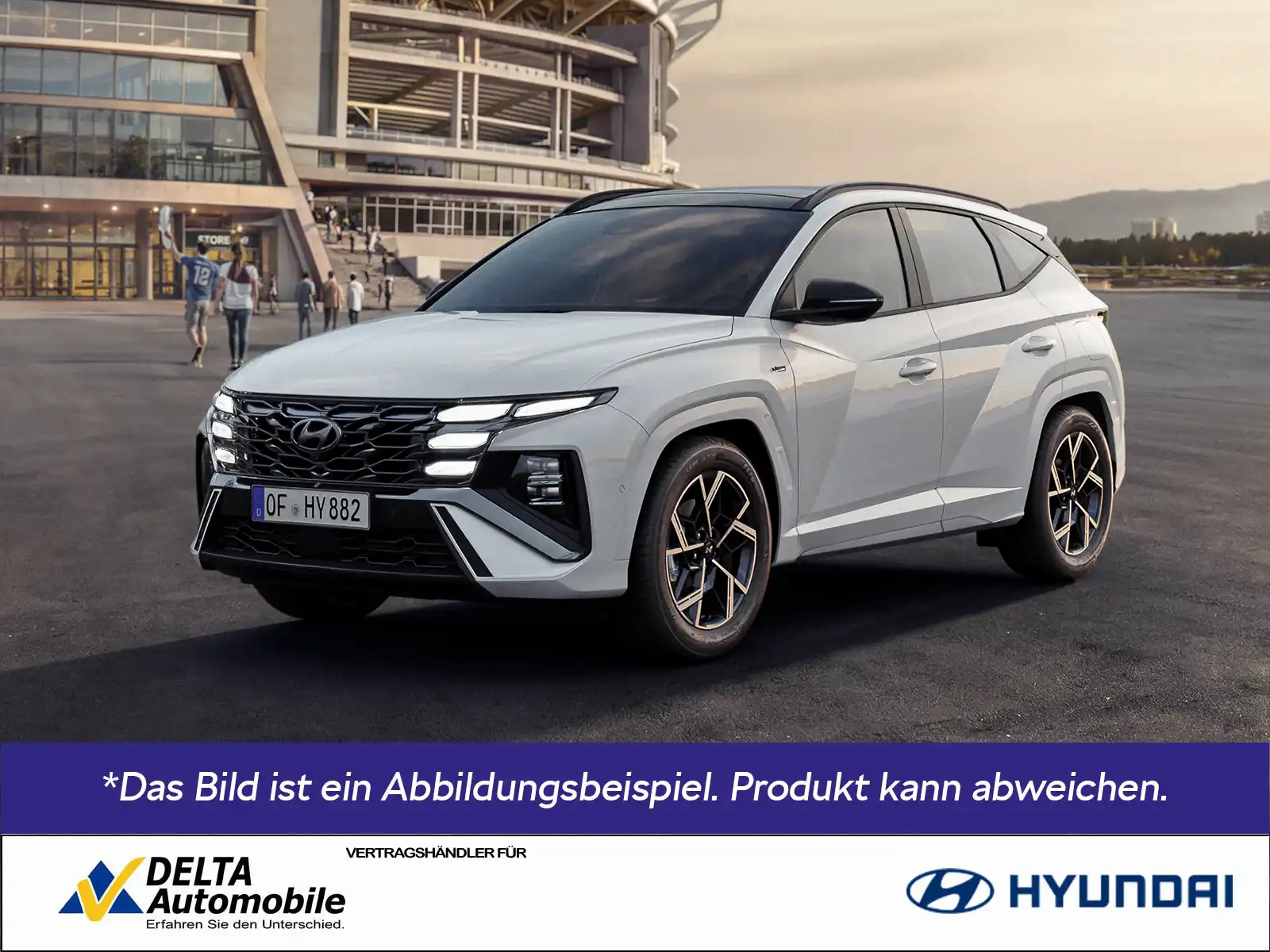 hyunda Tucson NLine fl white