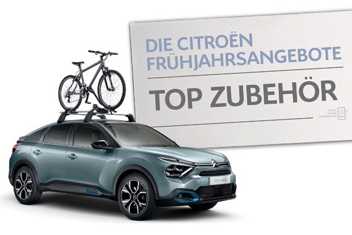 Citroen mit Fahrrad Gepäckträger | Unser Frühjahrsservice | DELTA Automobile