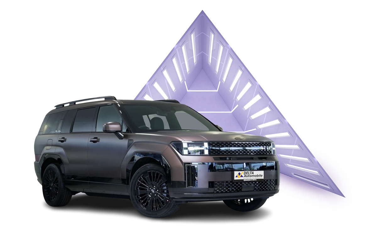 zu sehen: Hyundai Santa FE in schwarz