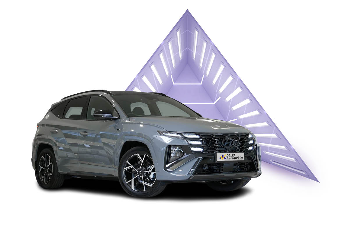 zu sehen: Hyundai Tucson in Grau