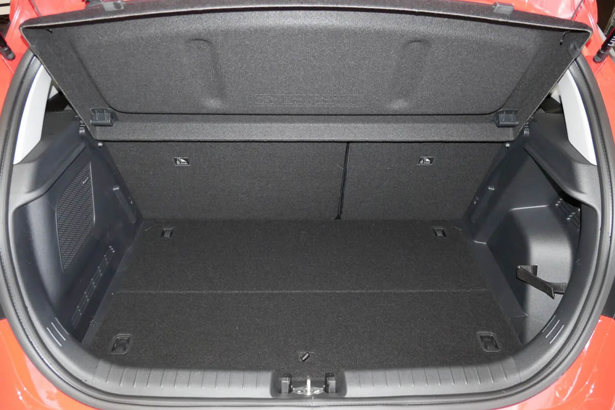 Kofferraum von Hyundai i20 bei DELTA Automobile 