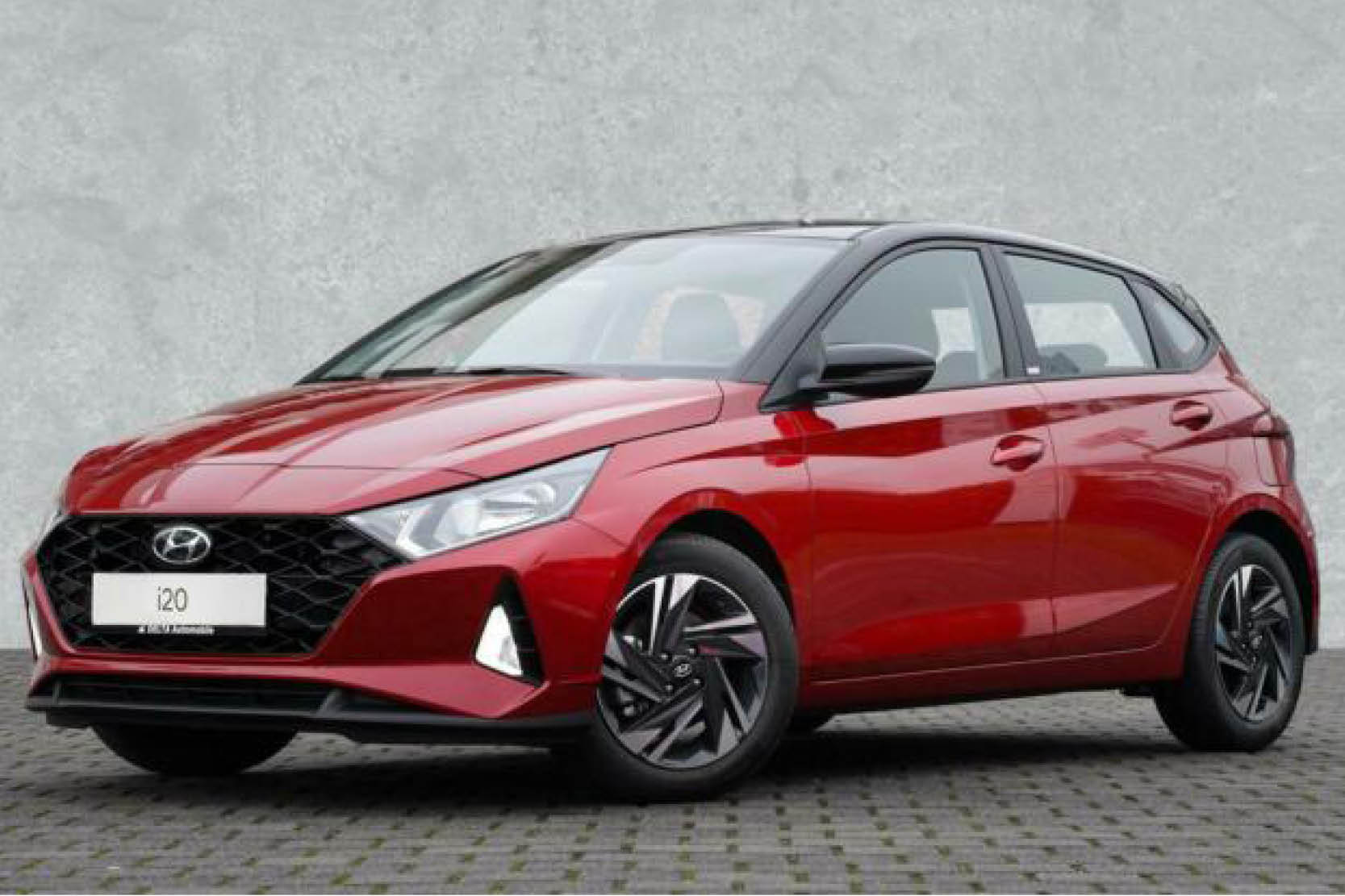 Vorneansicht von Hyundai i20 bei DELTA Automobile