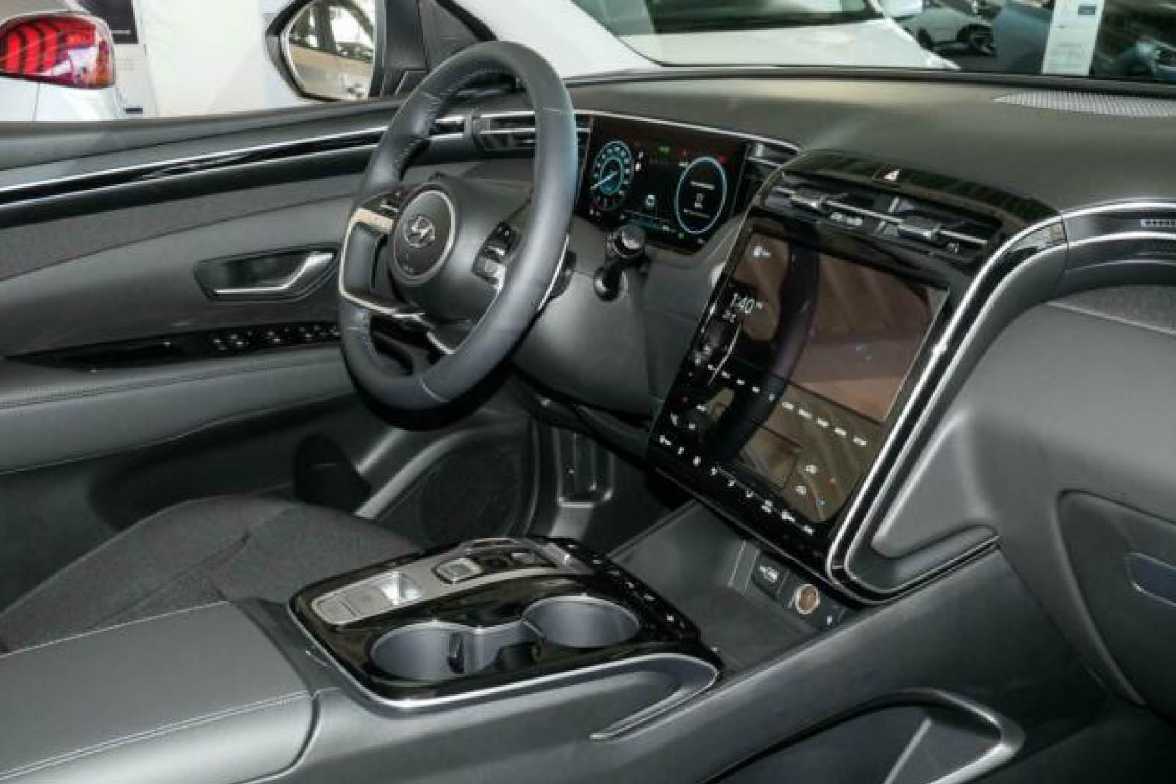 Innenansicht von einem Hyundai TUCSON bei DELTA Automobile