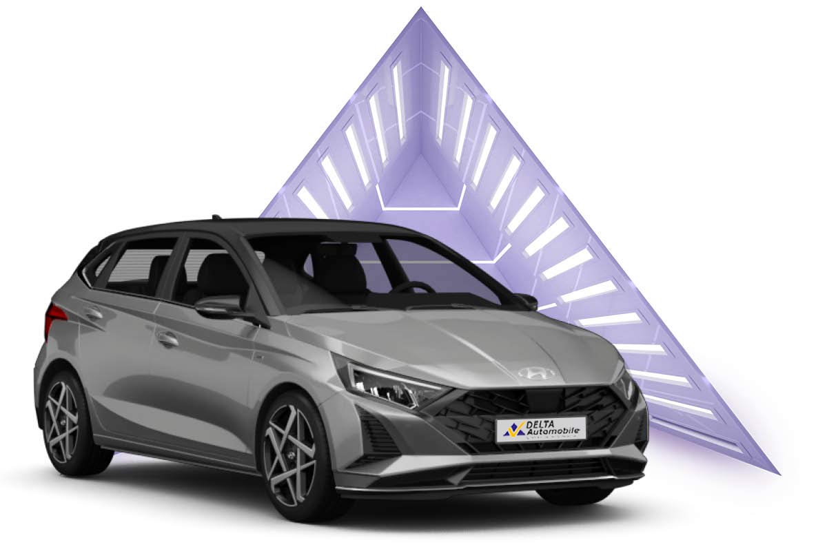 Bild zeigt ein 3D Modell des Hyundai i20